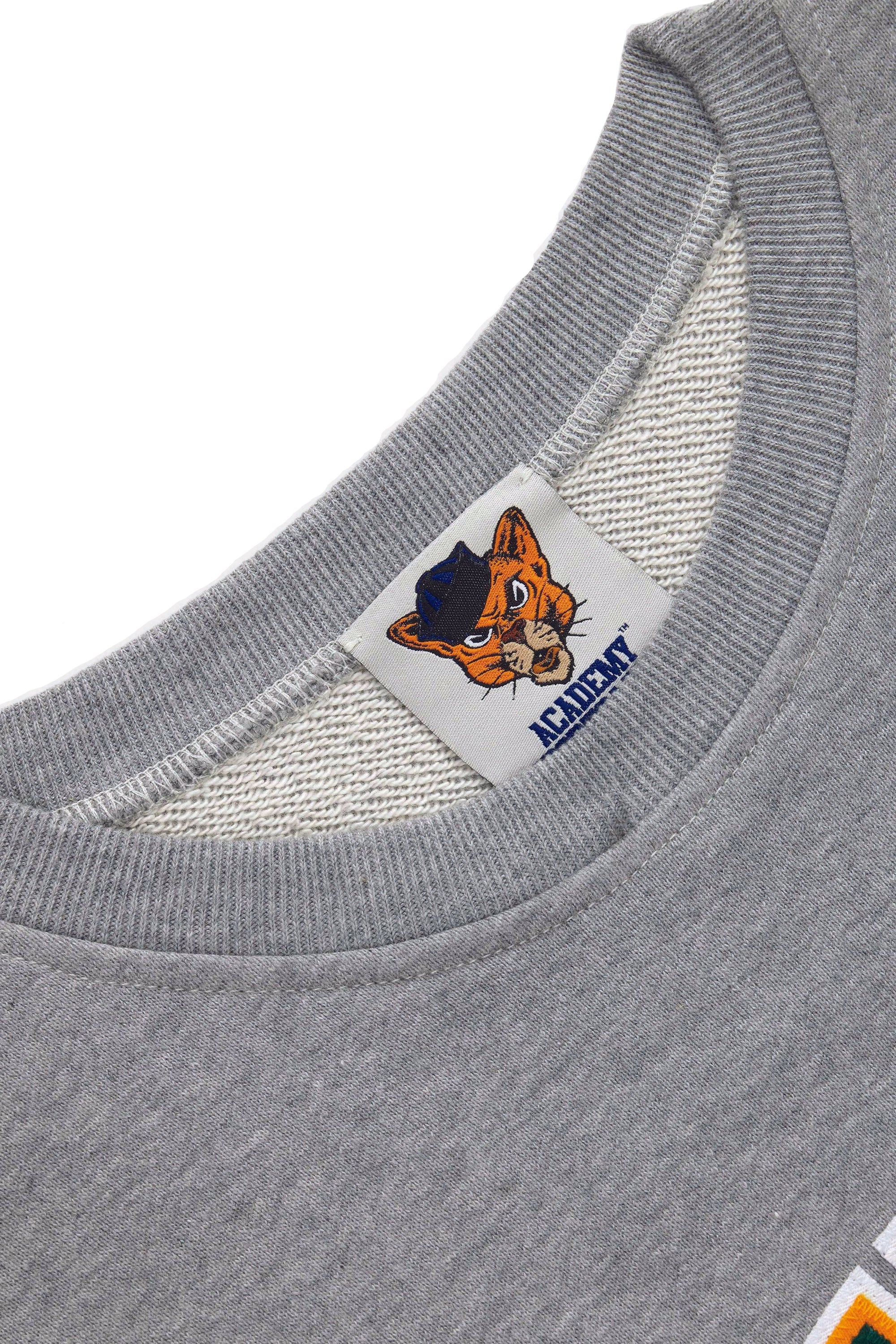 The Bookstore Crewneck, Green/Yellow