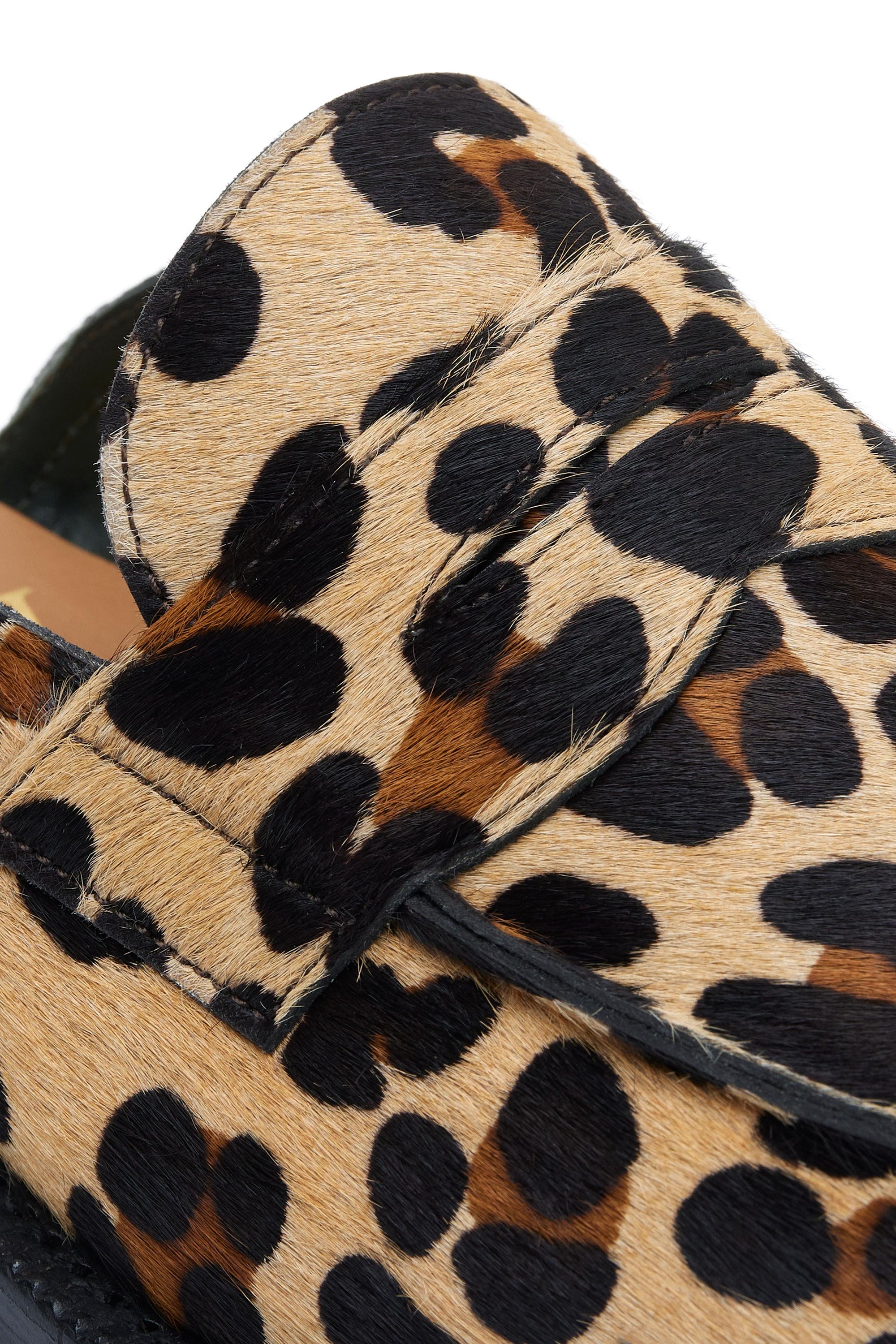 The Ellis Backless Mule, Leopard