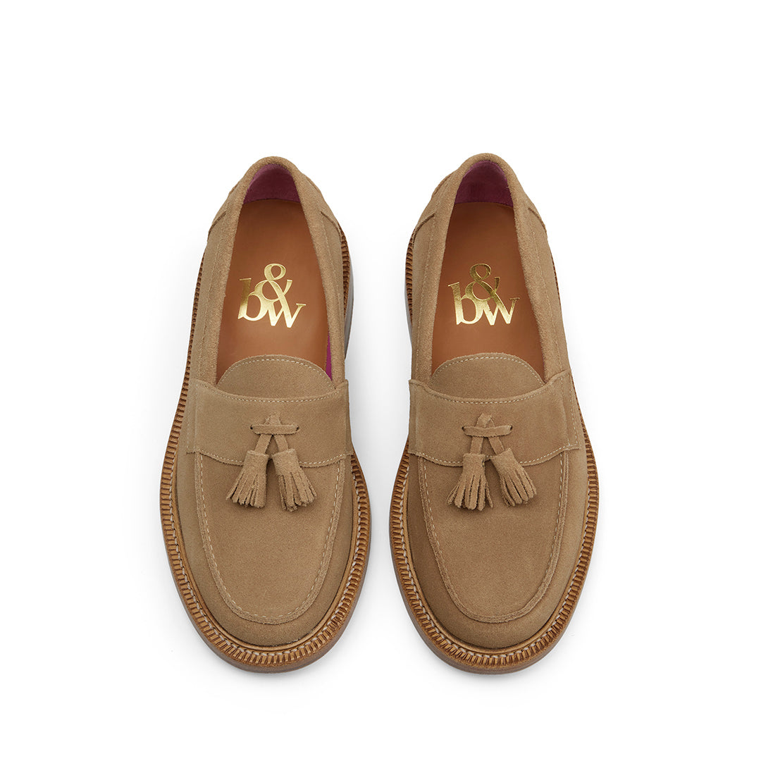 The Clásico Tassel Loafer, Sand