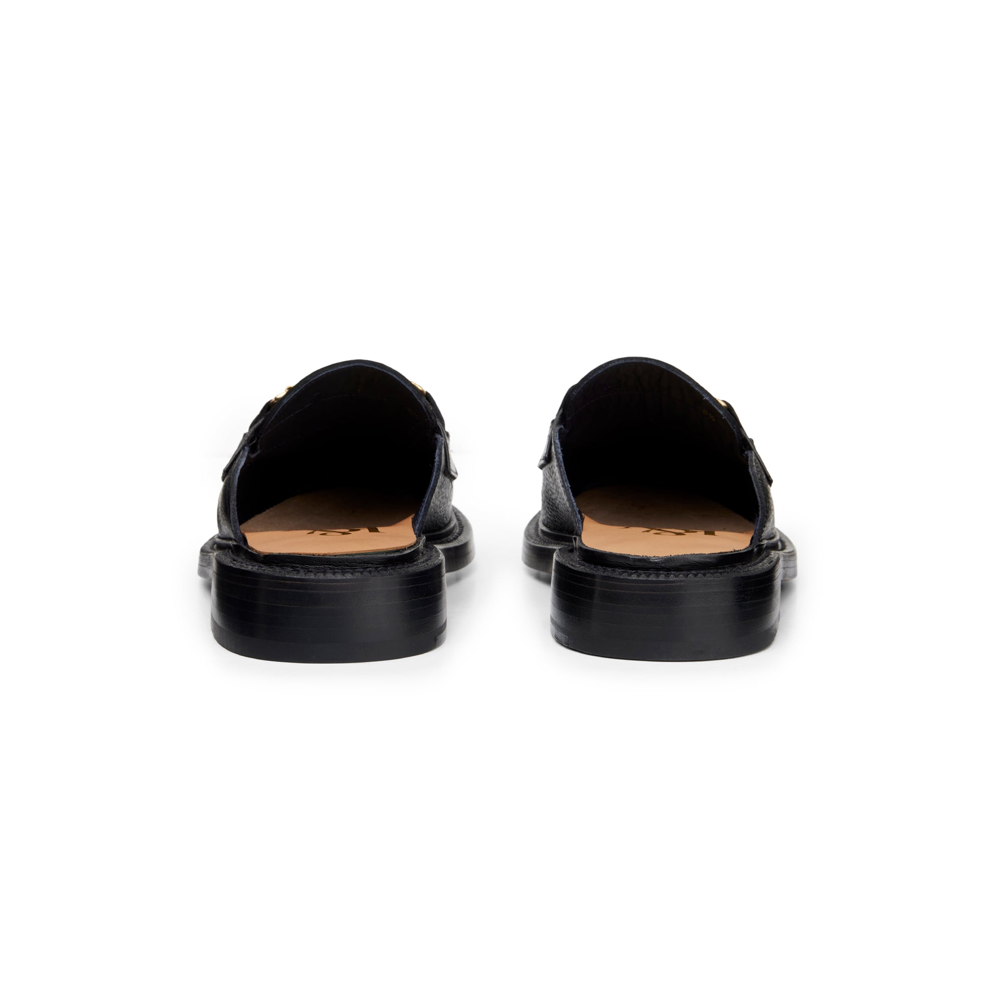 The Mason Backless Mule, Onyx