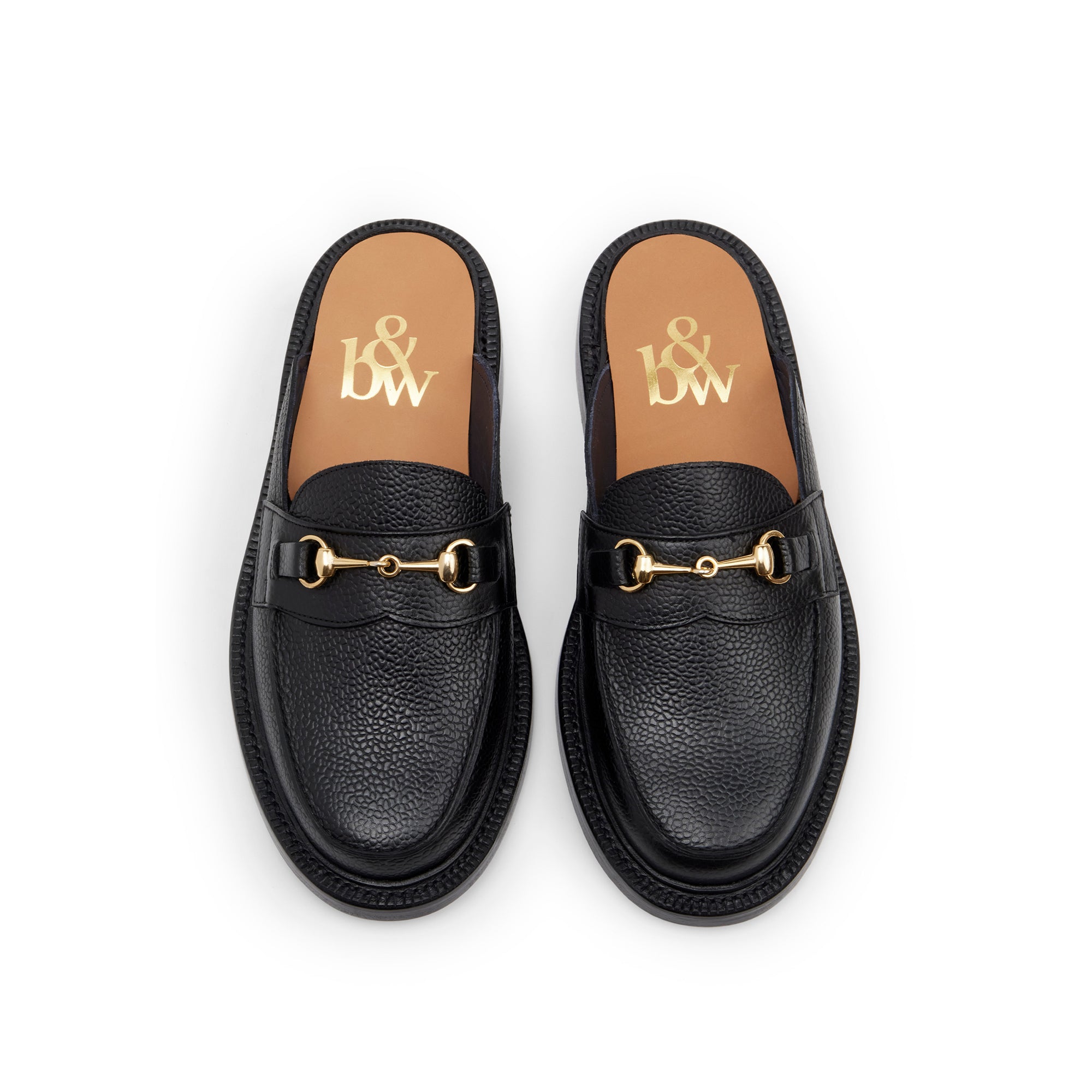 The Mason Backless Mule, Onyx