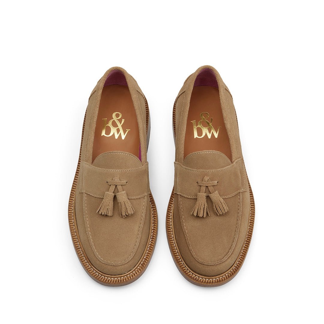 The Clásico Tassel Loafer, Sand