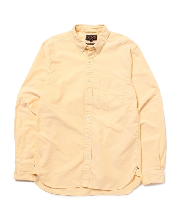 Beams Plus Button Down Oxford, Yellow