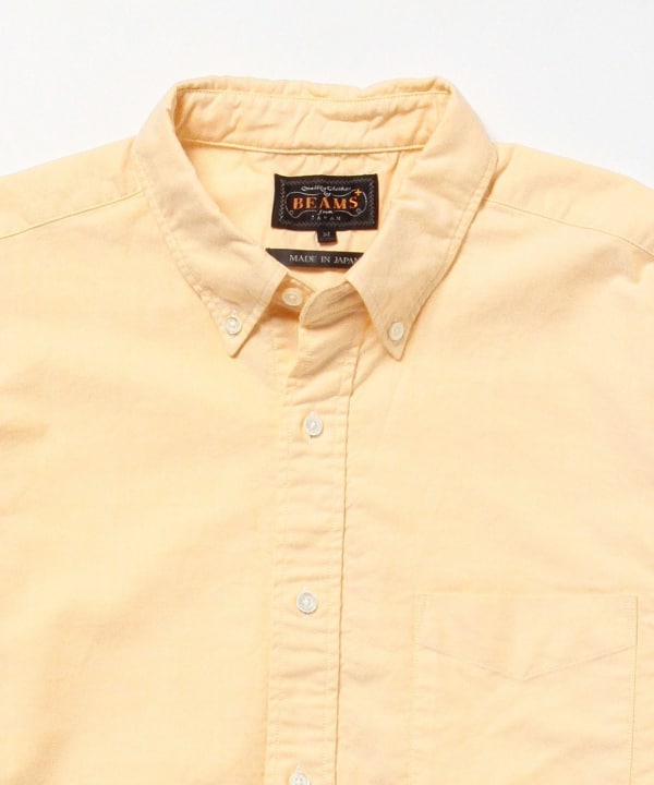 Beams Plus Button Down Oxford, Yellow