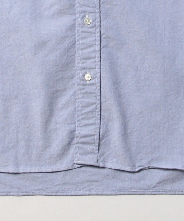 Beams Plus Button Down Oxford, Blue