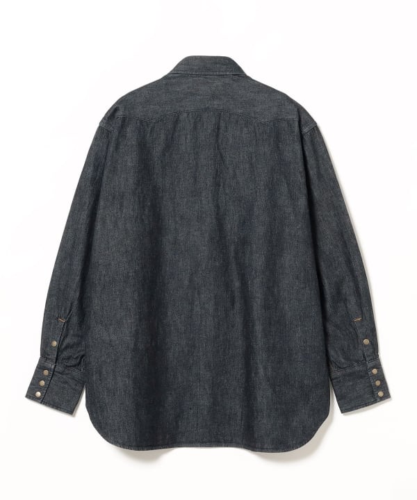 Beams Plus Denim Western Shirt, One Wash