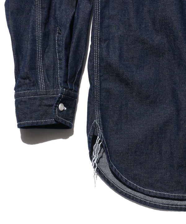 Beams Plus Work 8oz Denim Shirt, One Wash