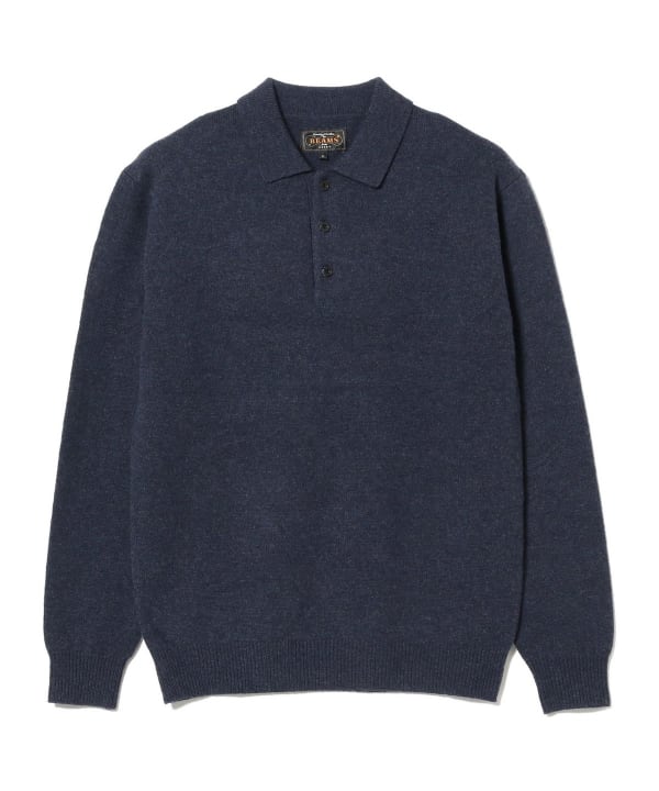 Beams Plus Turtleneck 9G, Navy