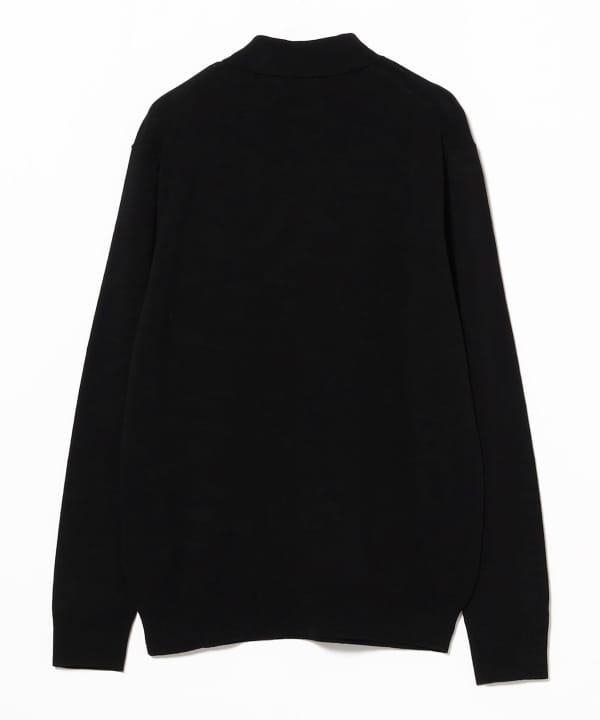 Beams Plus Knit Polo, Black