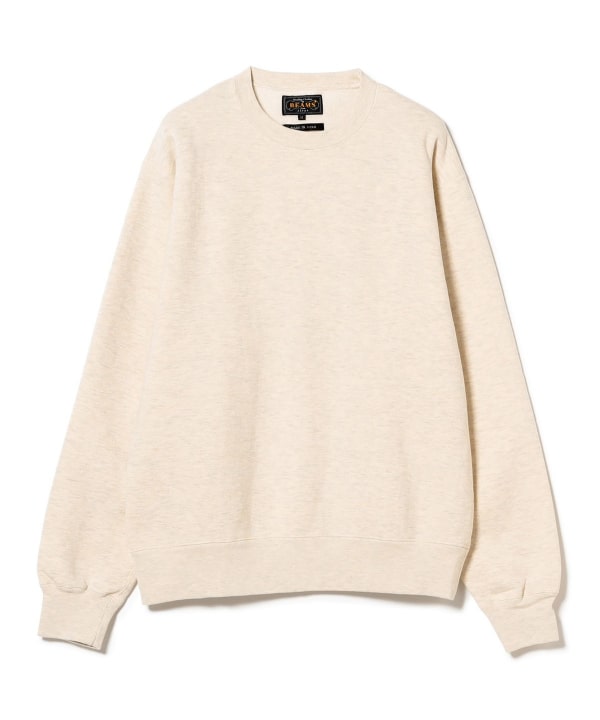 Beams Plus Raised Back Crewneck Sweatshirt, Oatmeal