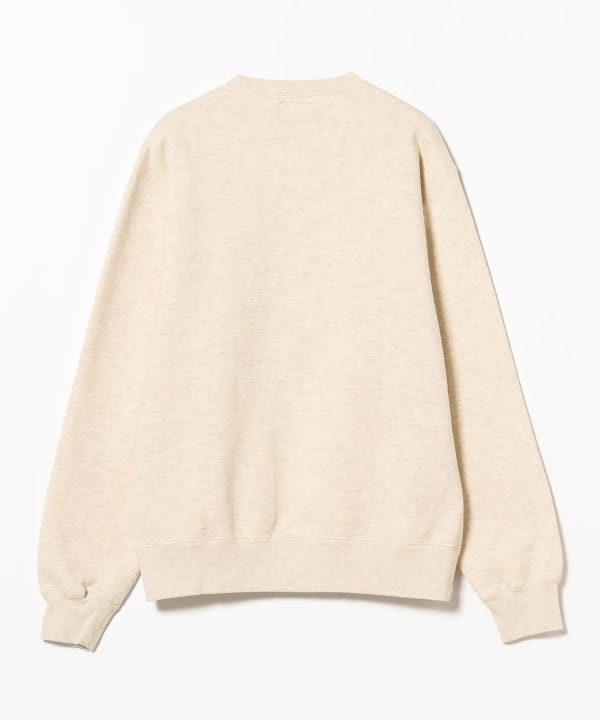 Beams Plus Raised Back Crewneck Sweatshirt, Oatmeal