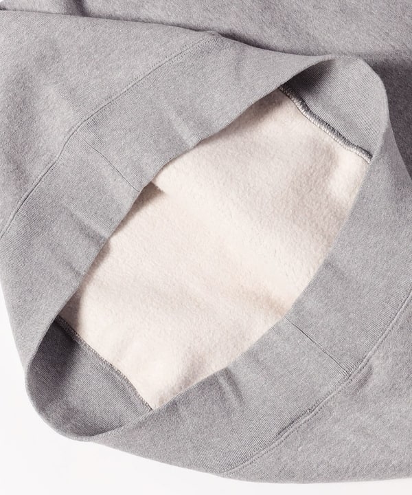 Beams Plus Raised Back Hoodie, Grey