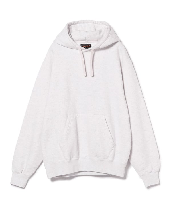 Beams Plus Raised Back Hoodie, Ash