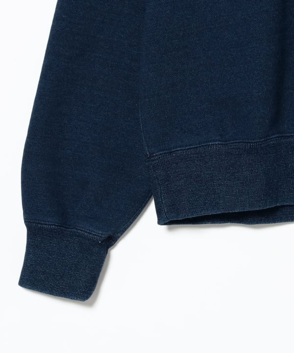 Beams Plus Crewneck Sweatshirt, Indigo