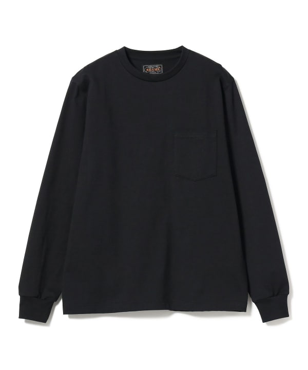 Beams Plus Pocket Tee, Black