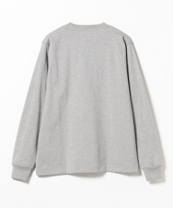 Beams Plus Pocket Tee, Heather Grey