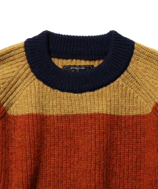 Beams Plus Multi Stripe 5G Sweater