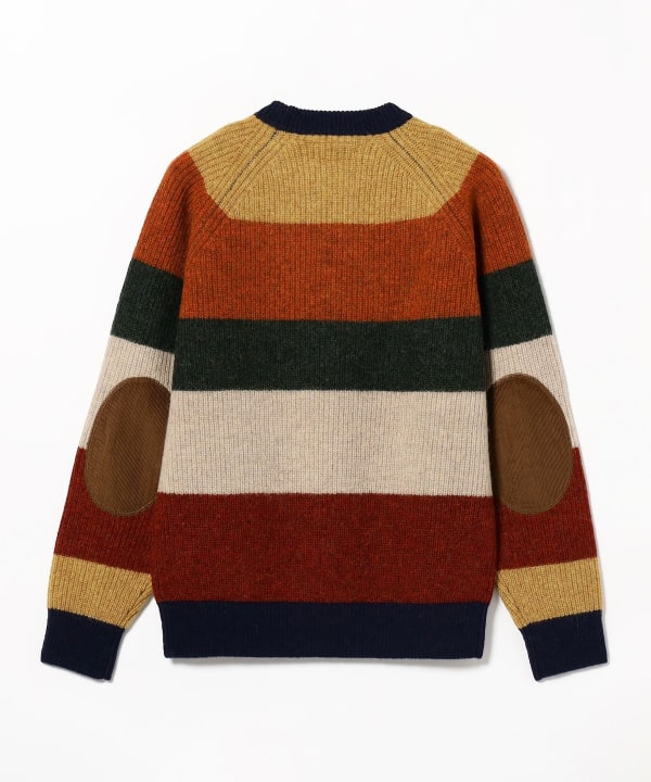 Beams Plus Multi Stripe 5G Sweater