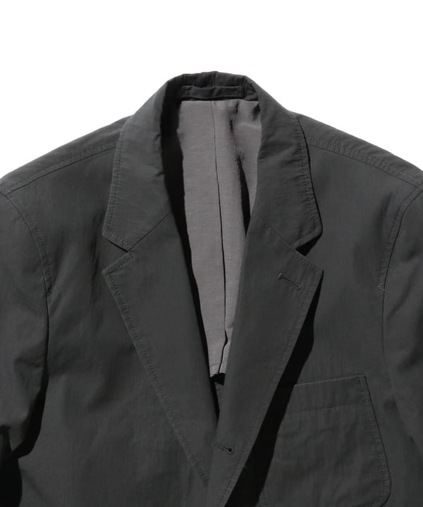 Beams Plus Comfort Cloth Travel Jacket, Charcoal