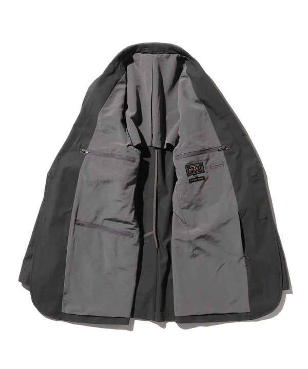 Beams Plus Comfort Cloth Travel Jacket, Charcoal