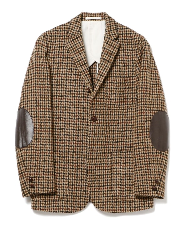 Beams Plus 3B Jacket Harris Tweed Elbow Patch
