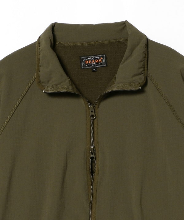 Beams Plus MIL Liner Jersey-Back Fleece, Olive