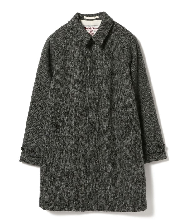Beams Plus Balmacaan Collar Coat, Grey