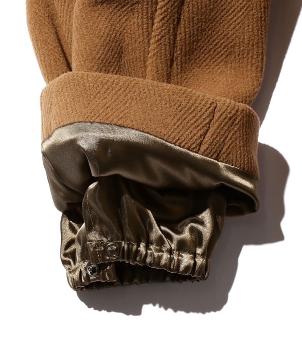 Beams Plus Herringbone Duffle Coat, Camel