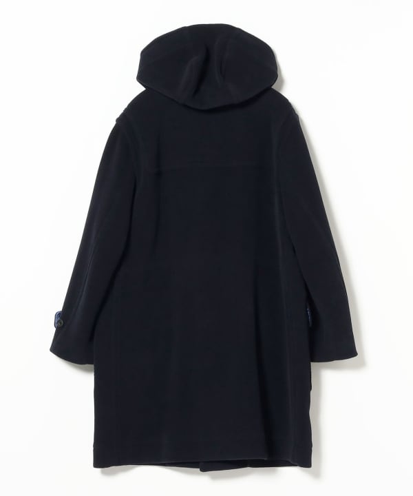 Beams Plus Herringbone Duffle Coat, Navy