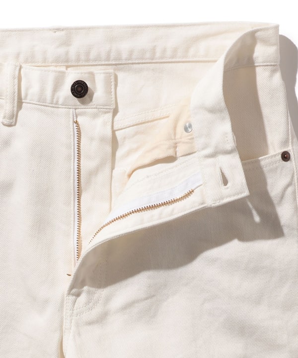 Beams Plus 5 Pocket Denim, White