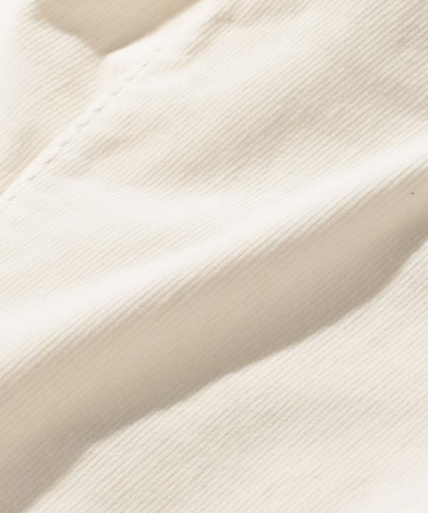 Beams Plus 5 Pocket Corduroy, White