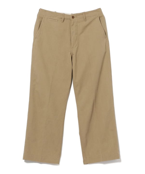 Beams Plus Twill Military Trousers, Khaki