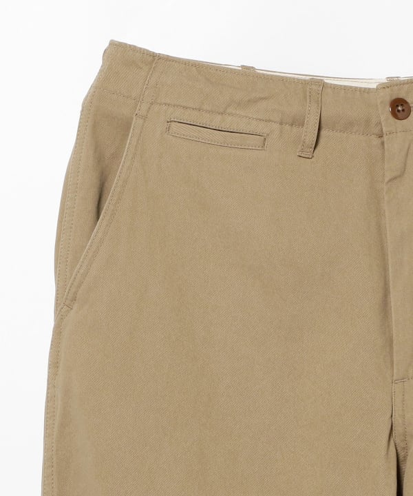Beams Plus Twill Military Trousers, Khaki
