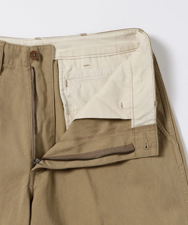 Beams Plus Twill Military Trousers, Khaki