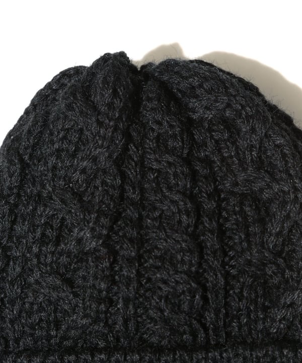 Beams Plus Cable Watch Cap, Black