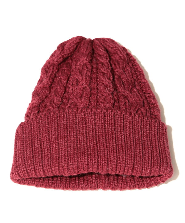 Beams Plus Cable Watch Cap, Wine