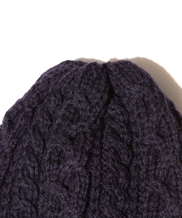 Beams Plus Cable Watch Cap, Navy