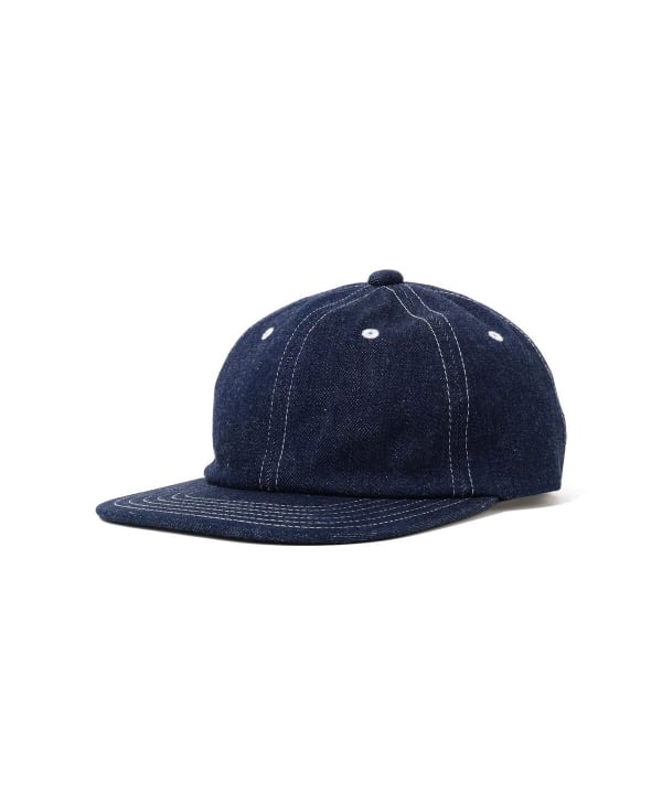 Beams Plus 6 Panel Hat, Indigo