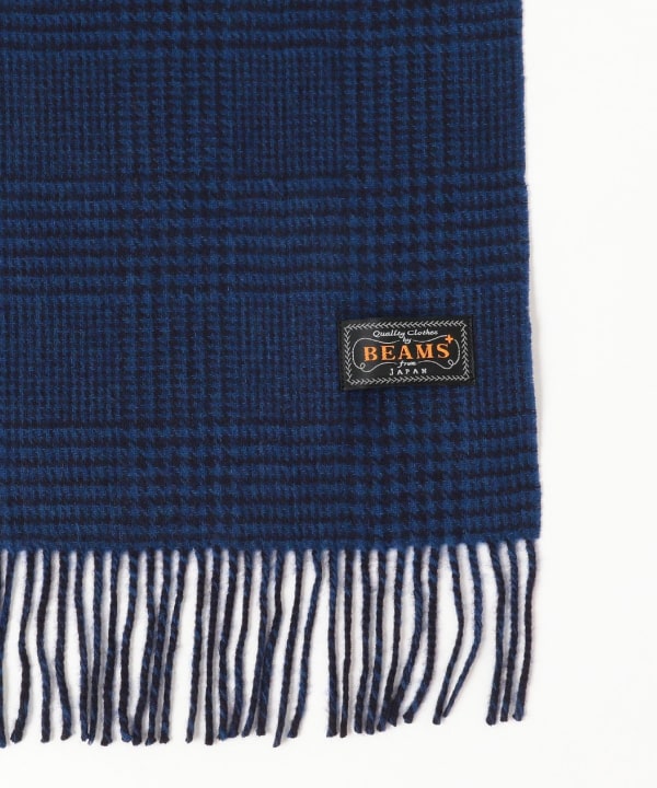 Beams Plus Reversible Cashmere Scarf, Navy