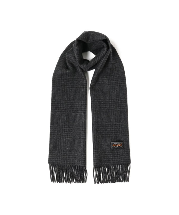 Beams Plus Reversible Cashmere Scarf, Grey