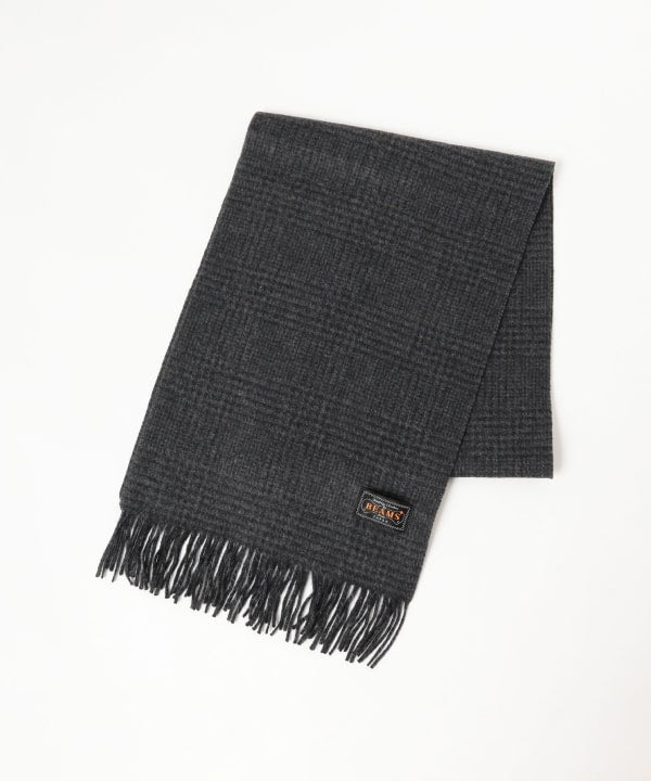 Beams Plus Reversible Cashmere Scarf, Grey