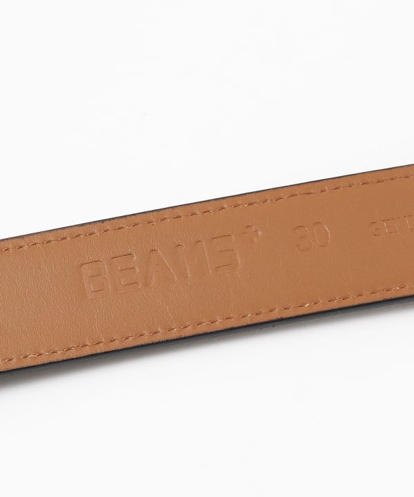 Beams Plus, Suede Belt, Black