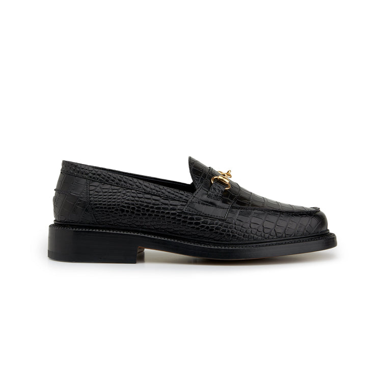 The Clásico Tassel Loafer, Onyx - Blackstock & Weber display picture 3
