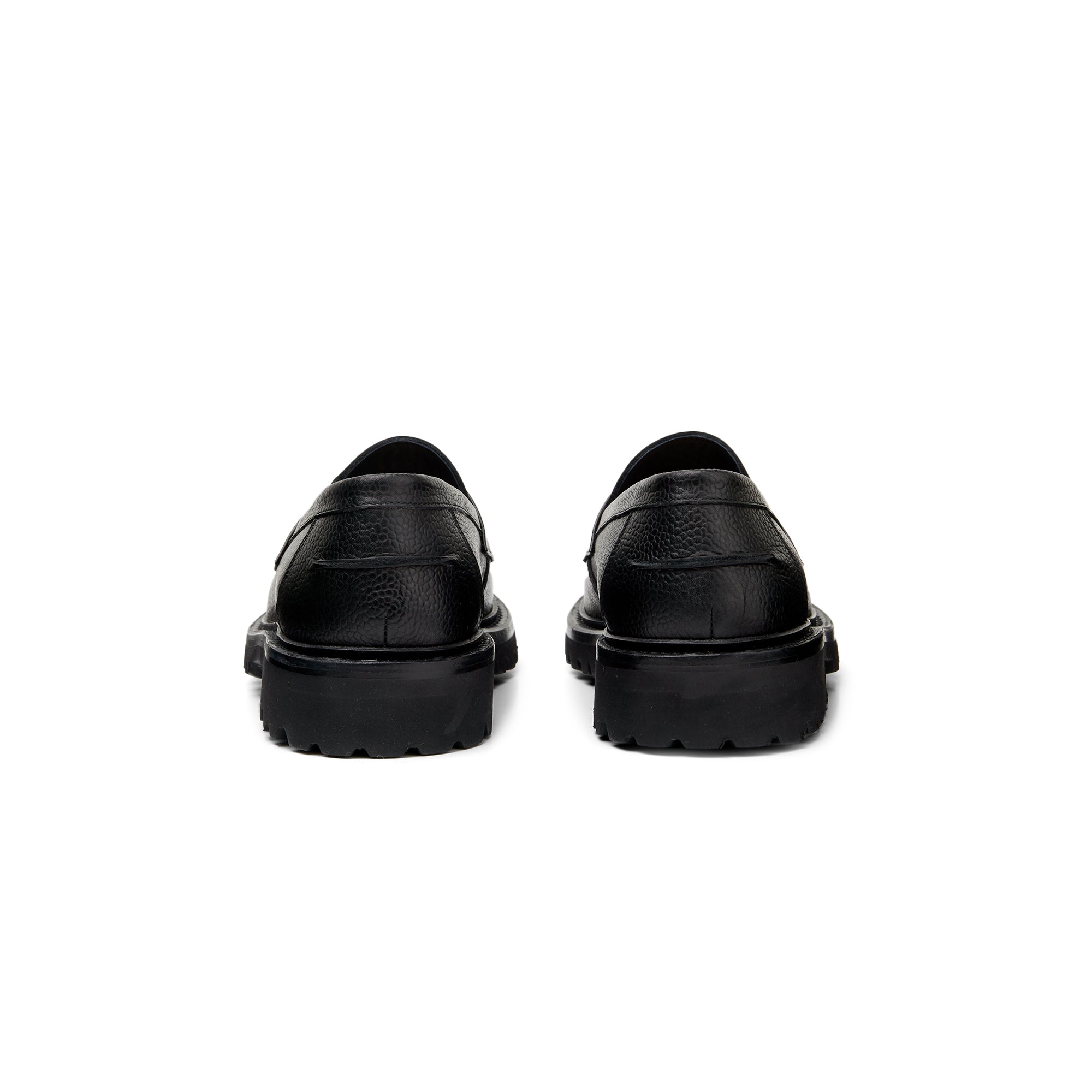 The Ellis Penny Loafer, Onyx, Lug Sole