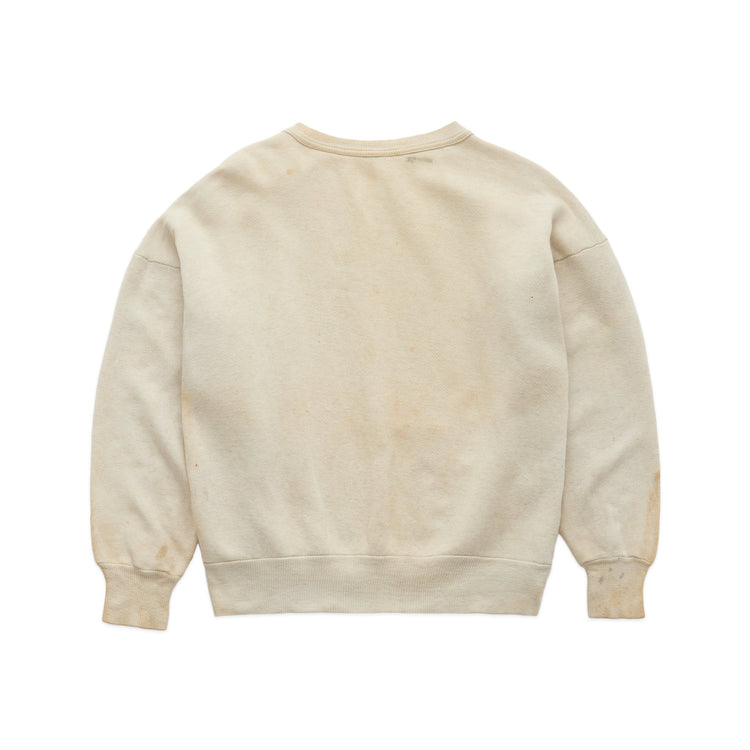 1950s Syracuse University Flocked Crewneck