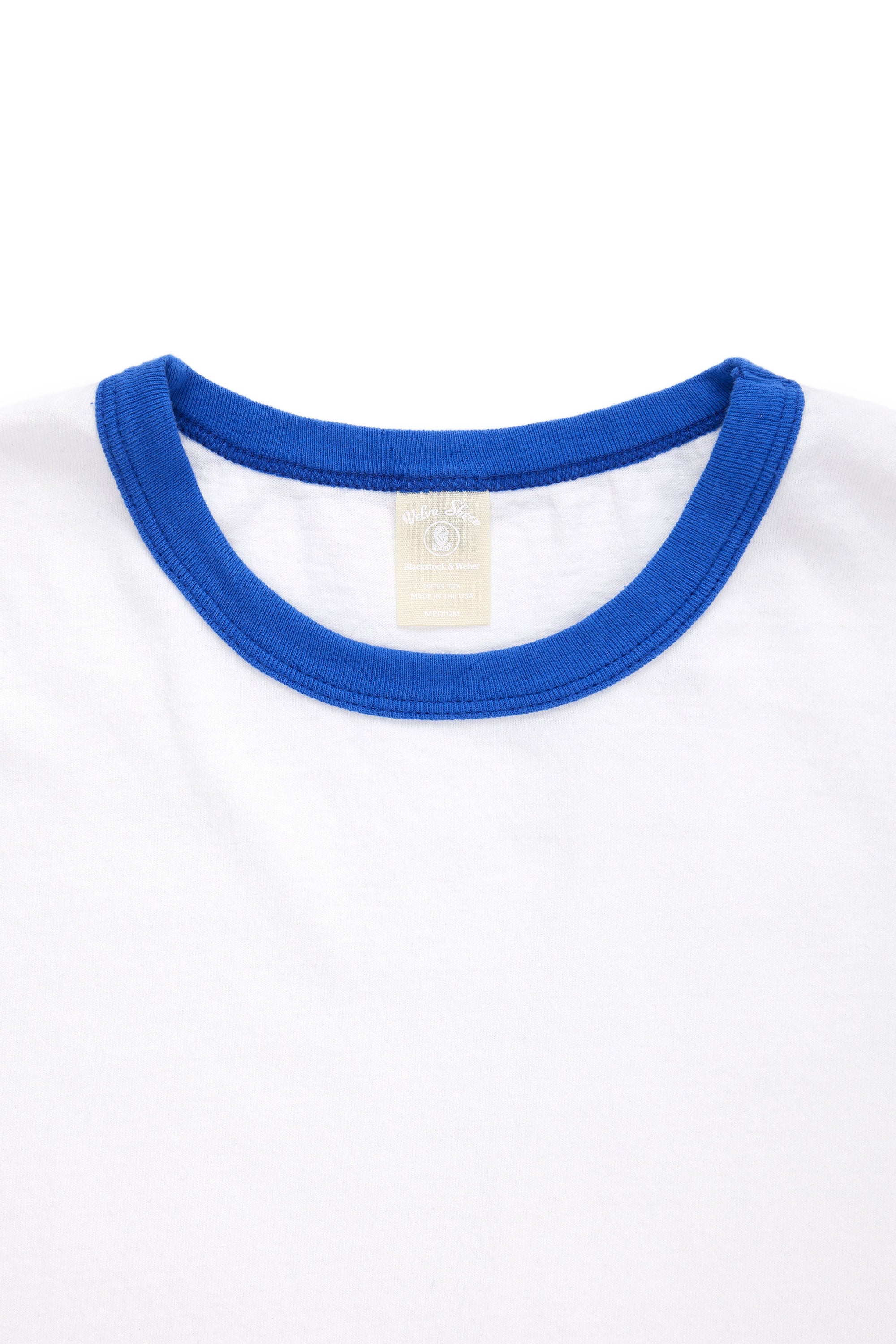 The 80's Ringer Tee by Velva Sheen, Blue