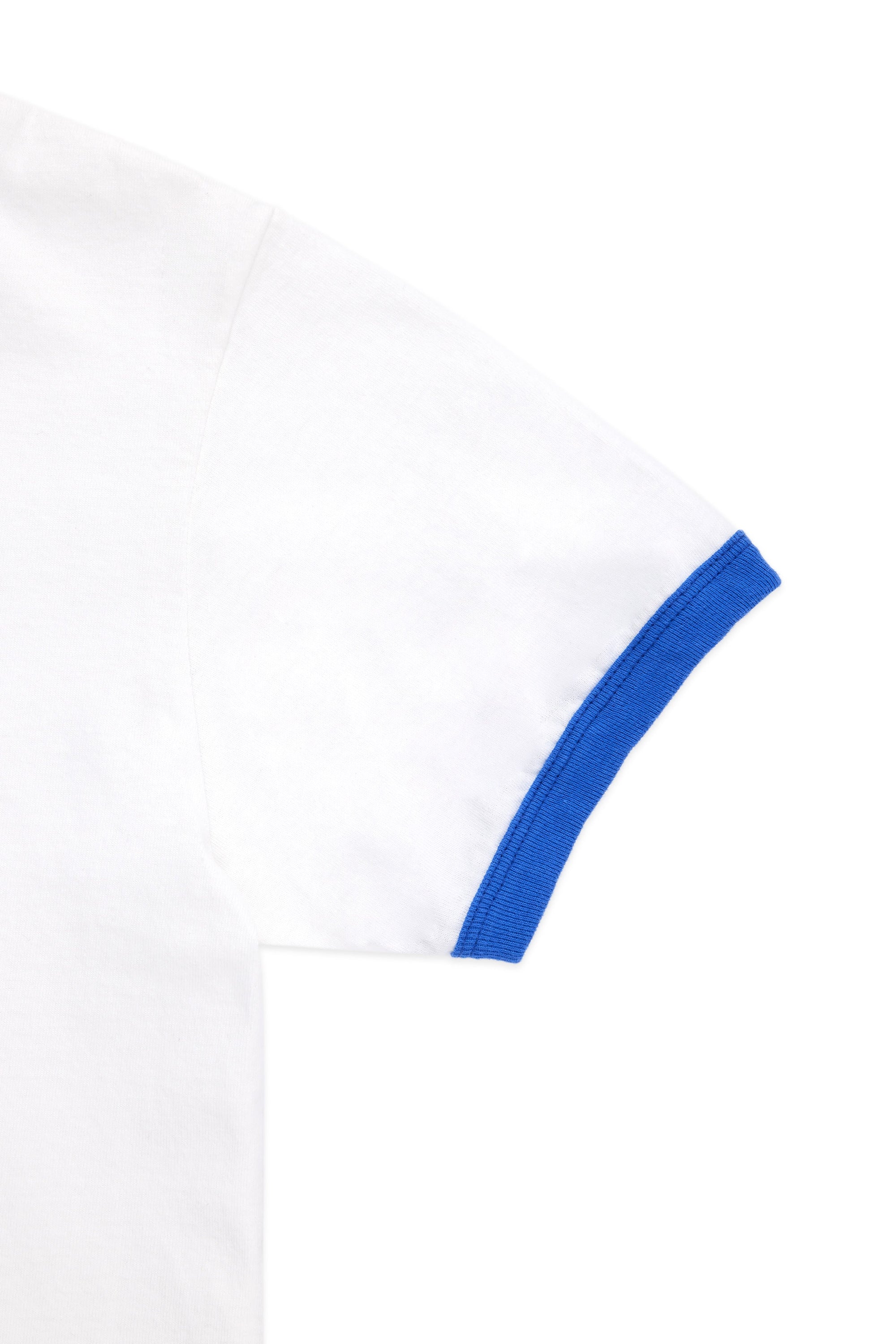 The 80's Ringer Tee by Velva Sheen, Blue