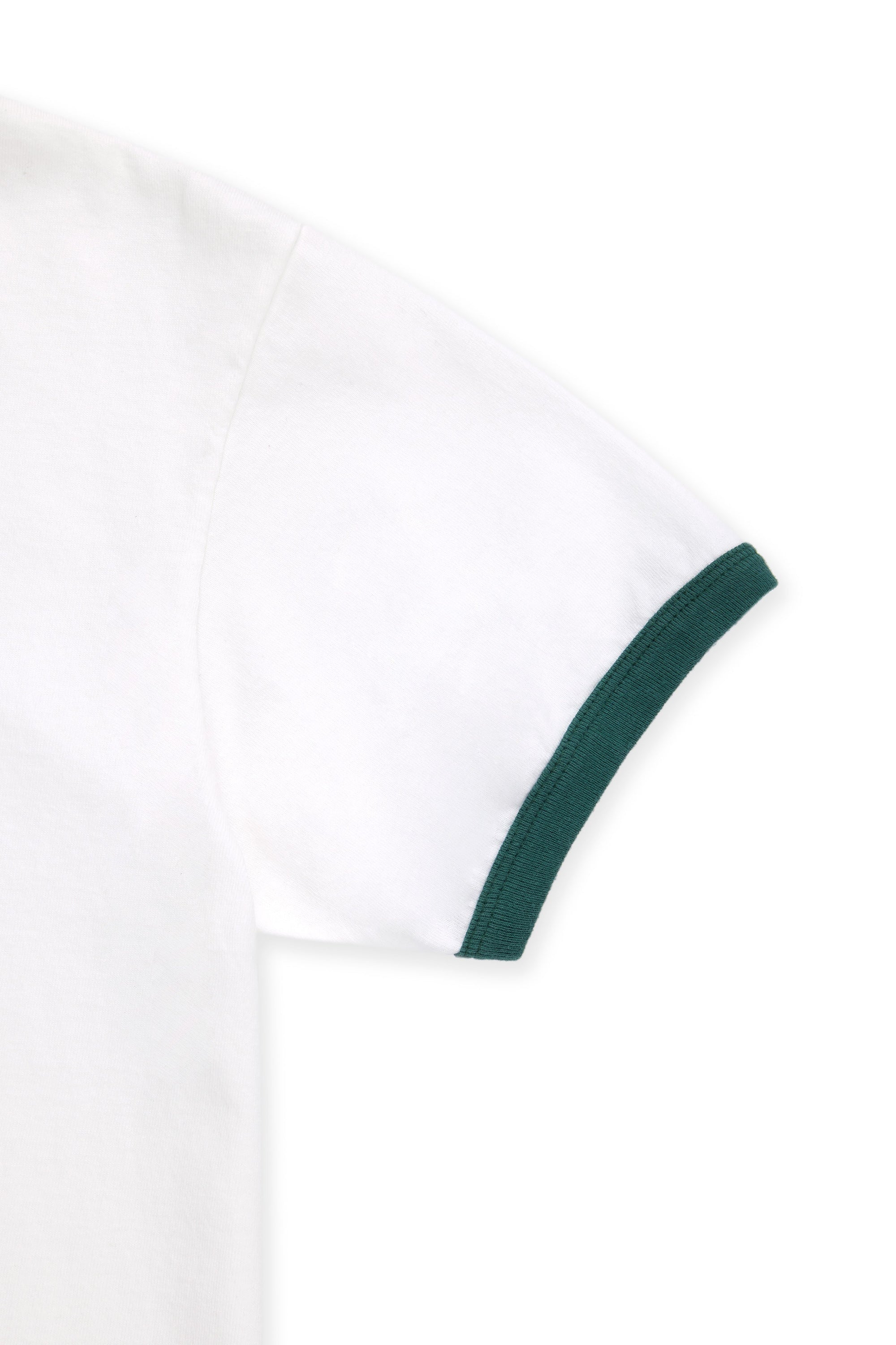 The 80's Ringer Tee by Velva Sheen, Green