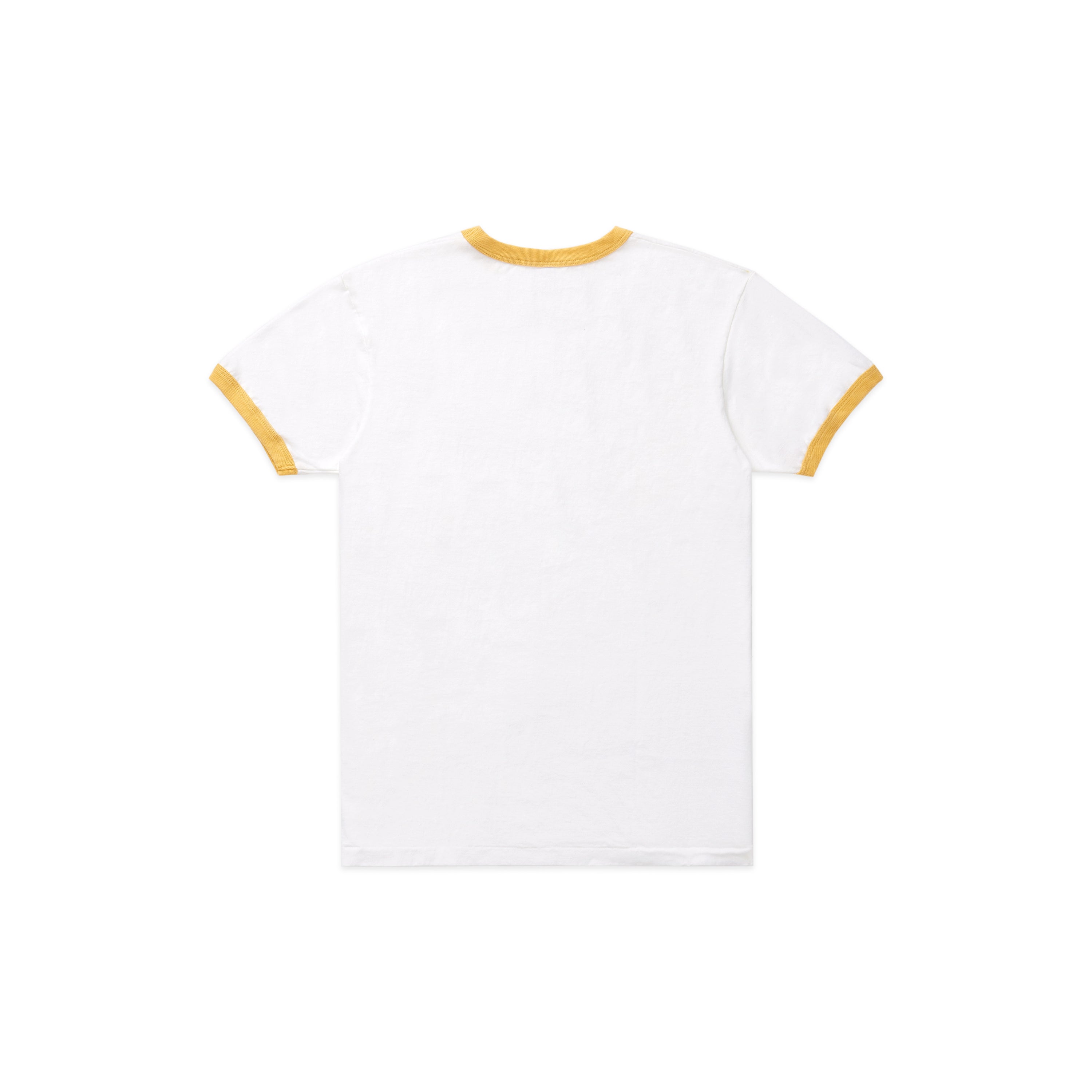 The 80's Ringer Tee by Velva Sheen, Yellow