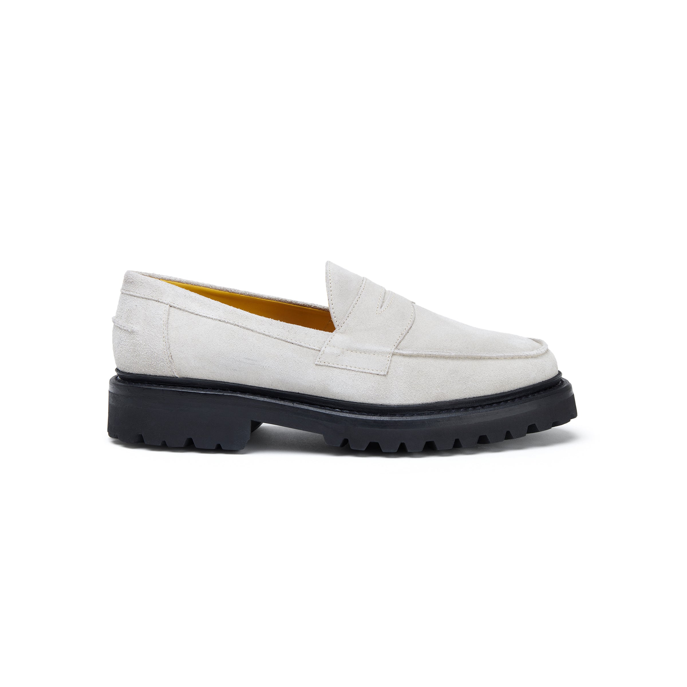 The Ellis Penny Loafer, Smoke, Lug Sole